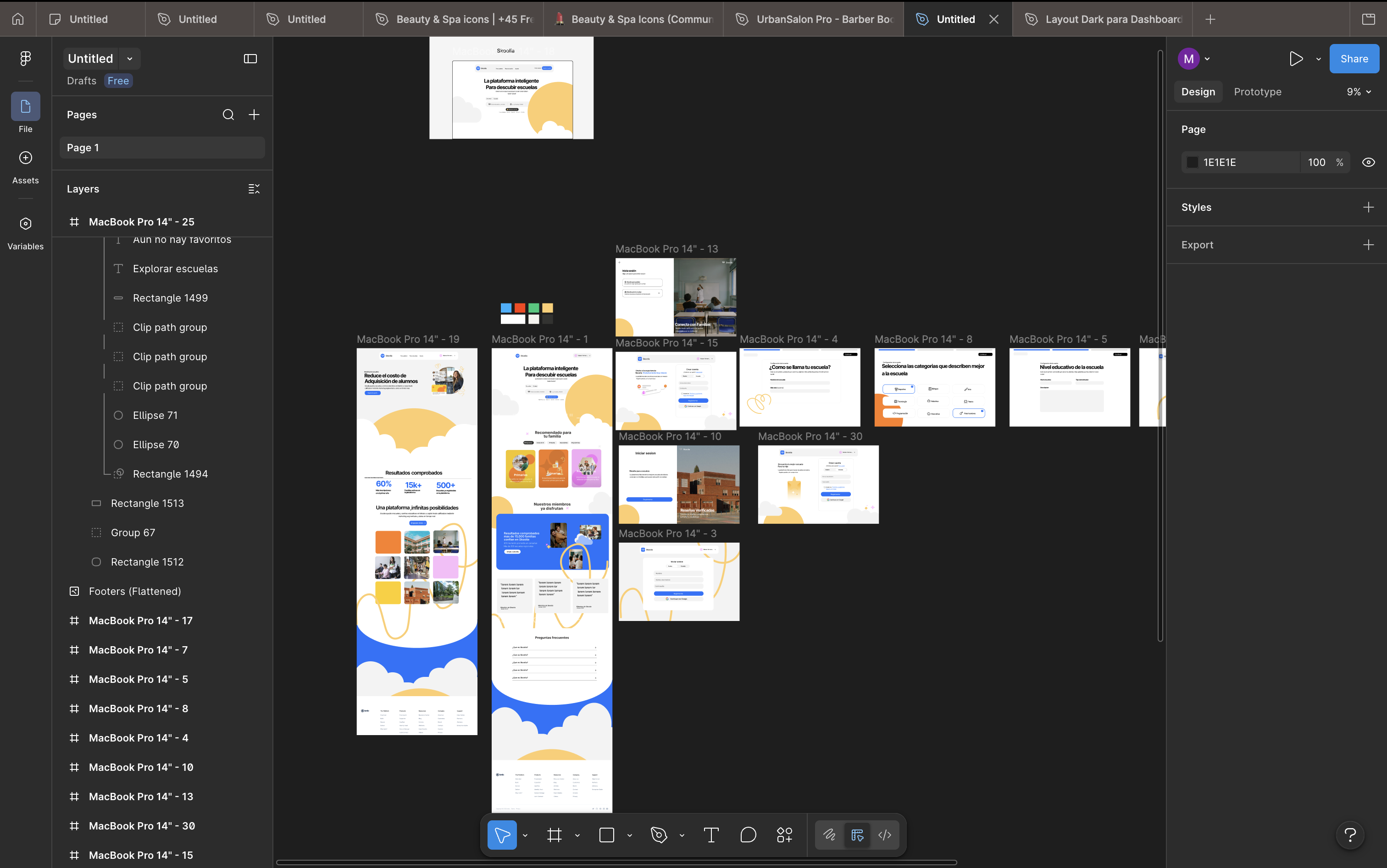 Skoolia design system